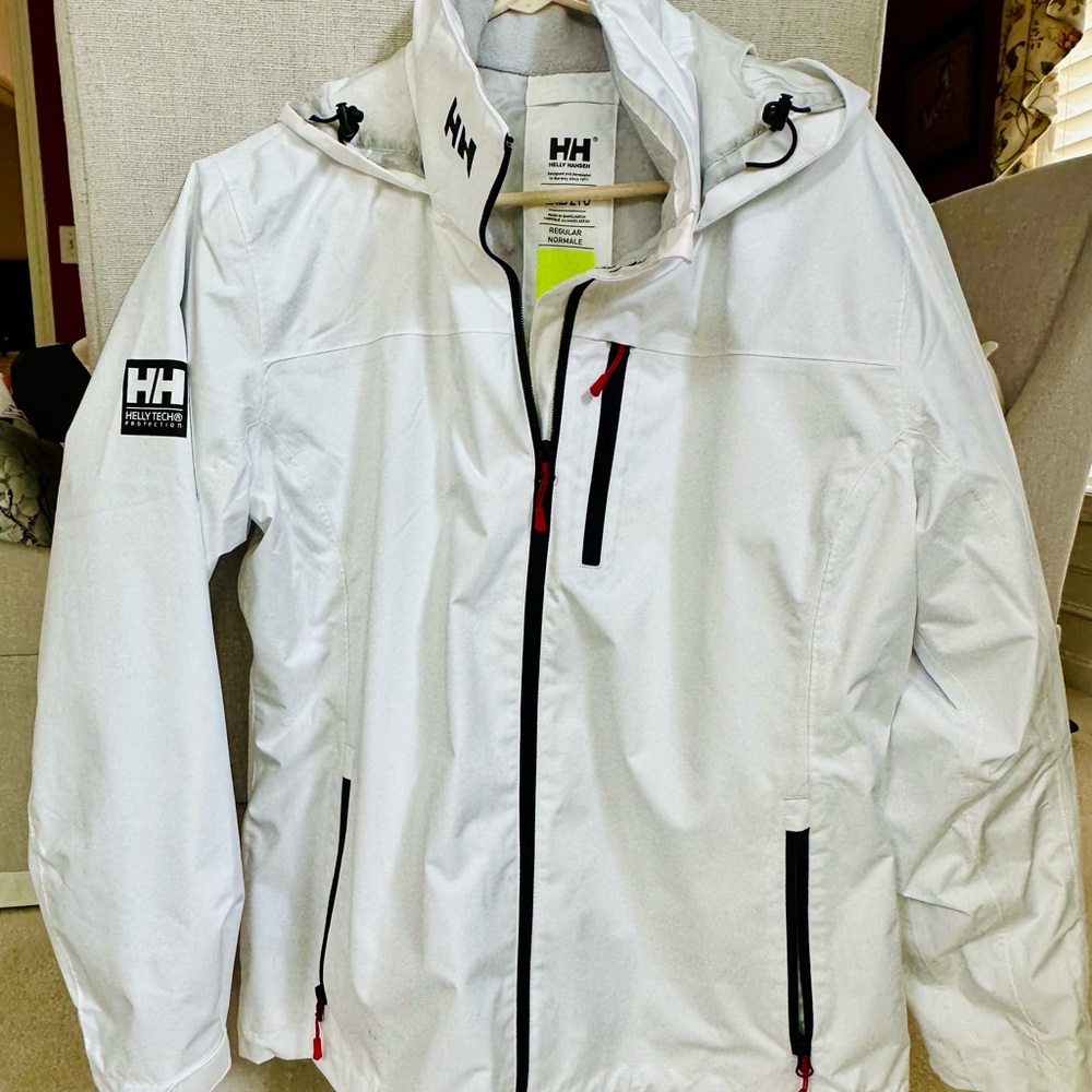 Helly Hansen White and Gray Jacket